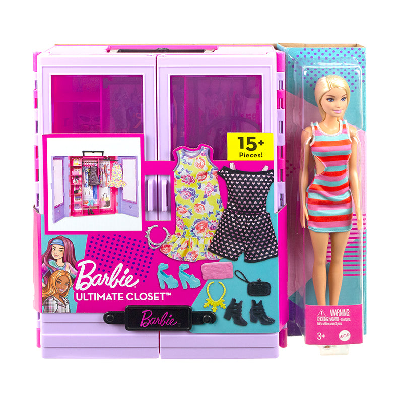 Barbie's classy fashion wardrobe BARBIE HJL66