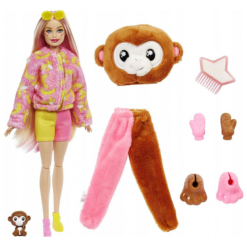 Búp bê Barbie Cutie Reveal - Monkey BARBIE HKP97