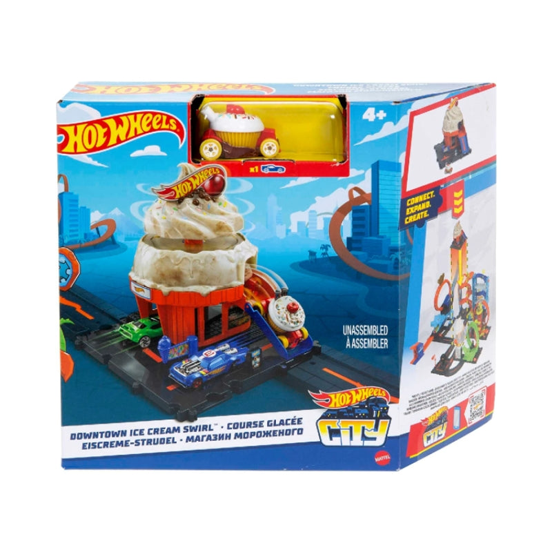 Tiệm Bán Kem Hot Wheels City HOT WHEELS HDR24