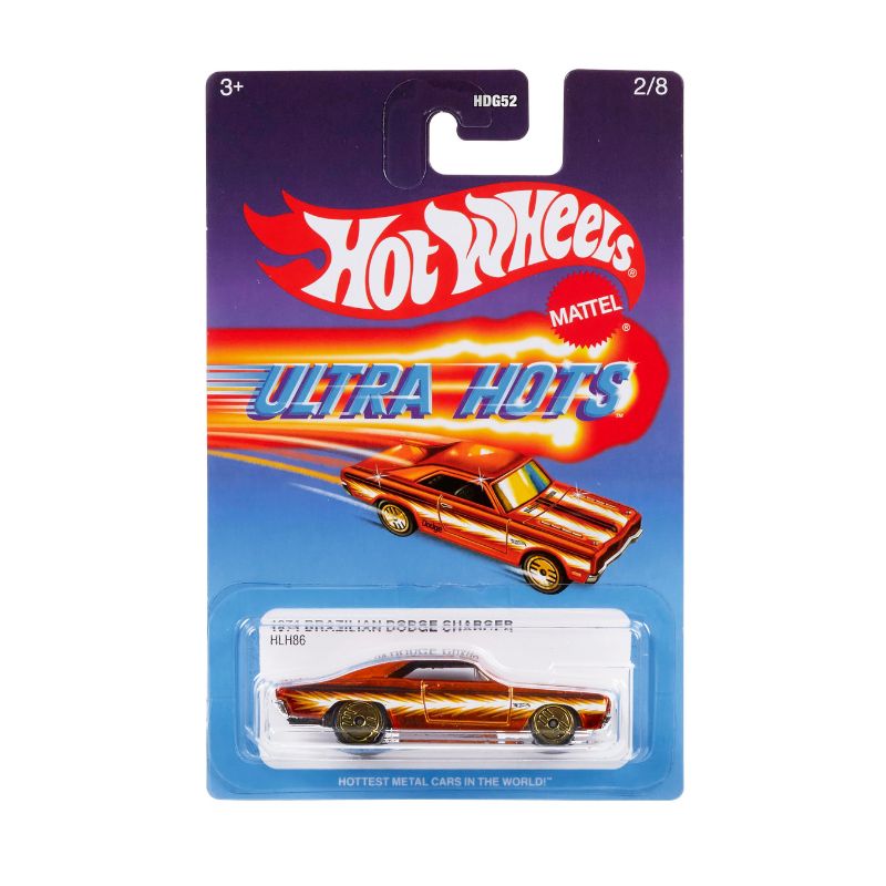 Ultra Hots supercar - 1974 BRAZILIAN DODGE CHARGER HOT WHEELS HDG52