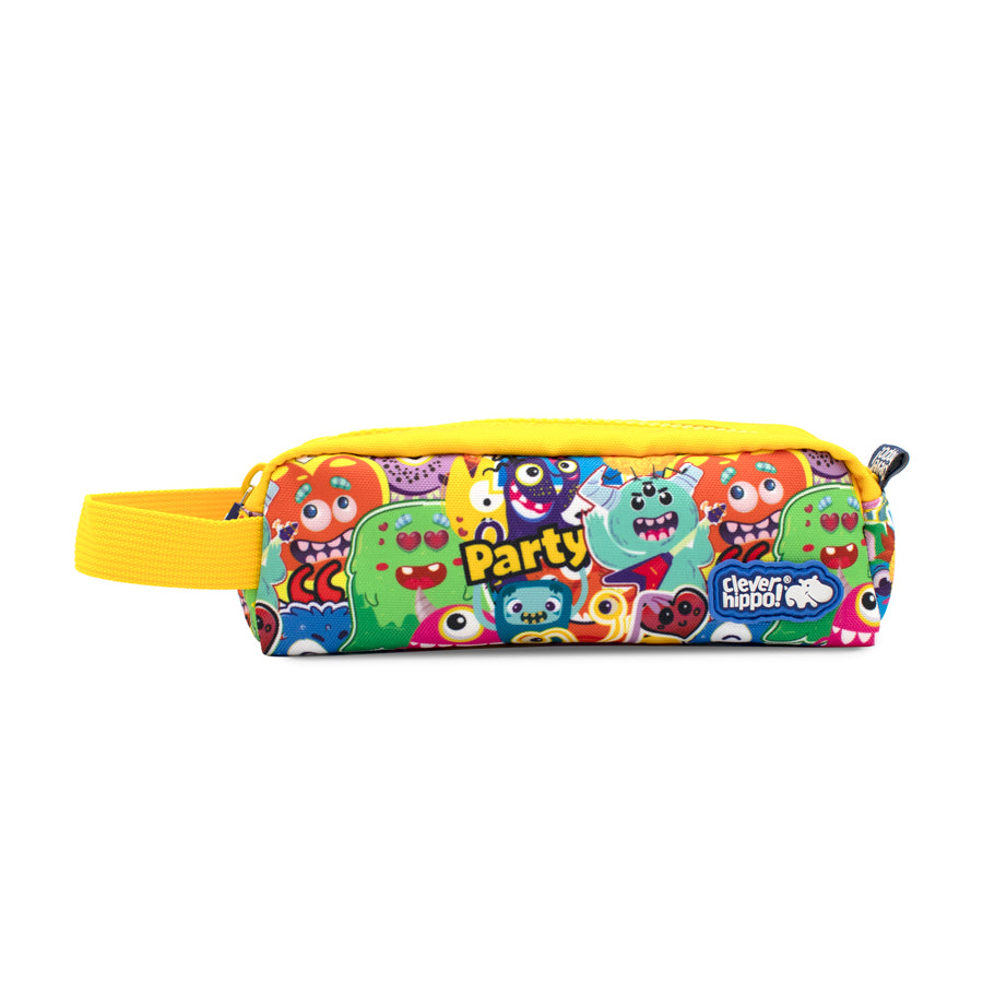 Classic Pencil Case - Clever Monster Yellow CLEVERHIPPO HM0115