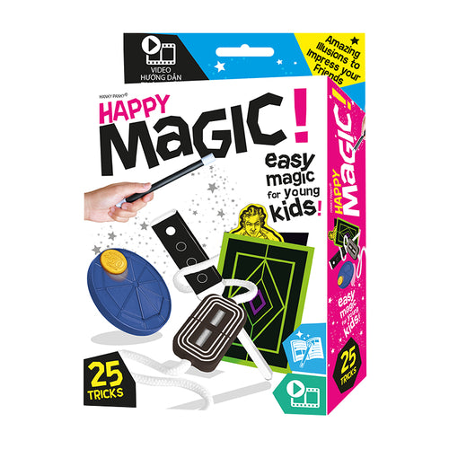 Set of 25 magic coin tricks and Hanky ​​Panky escape HP1945