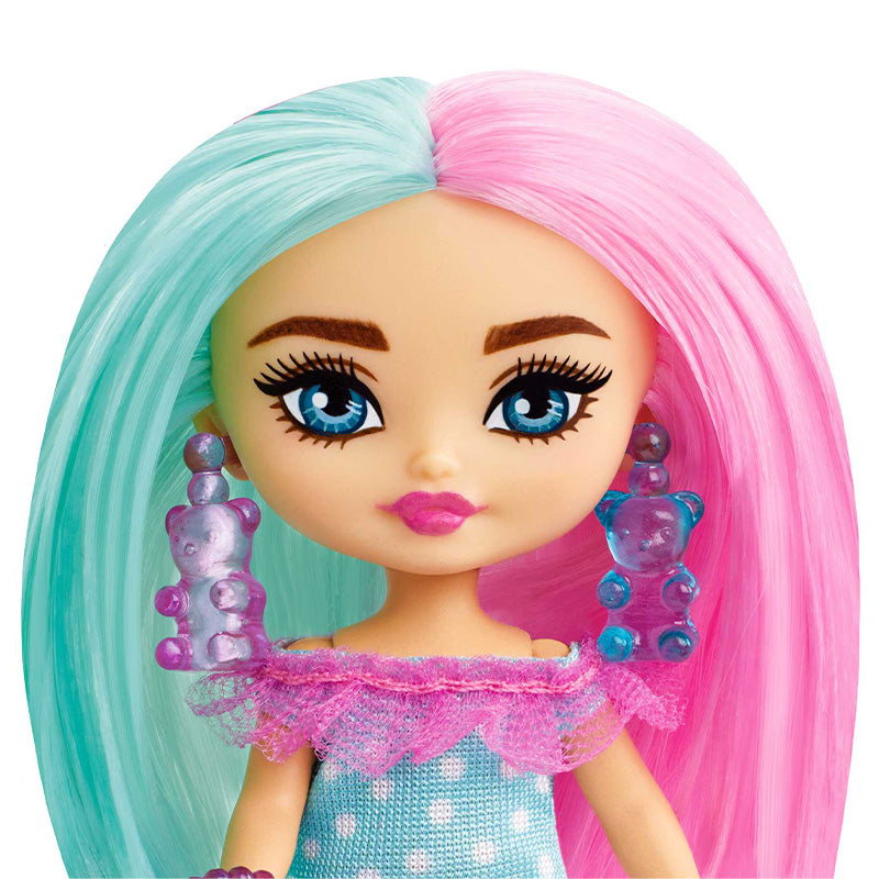 Búp bê Barbie Mini Mini Extra - TURQUOISE / PINK CANDY BARBIE HLN44