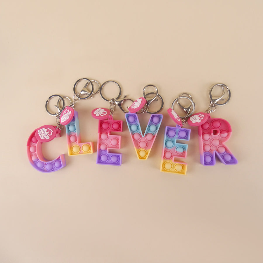 Pop It - Sunset keychain CLEVERHIPPO KC02