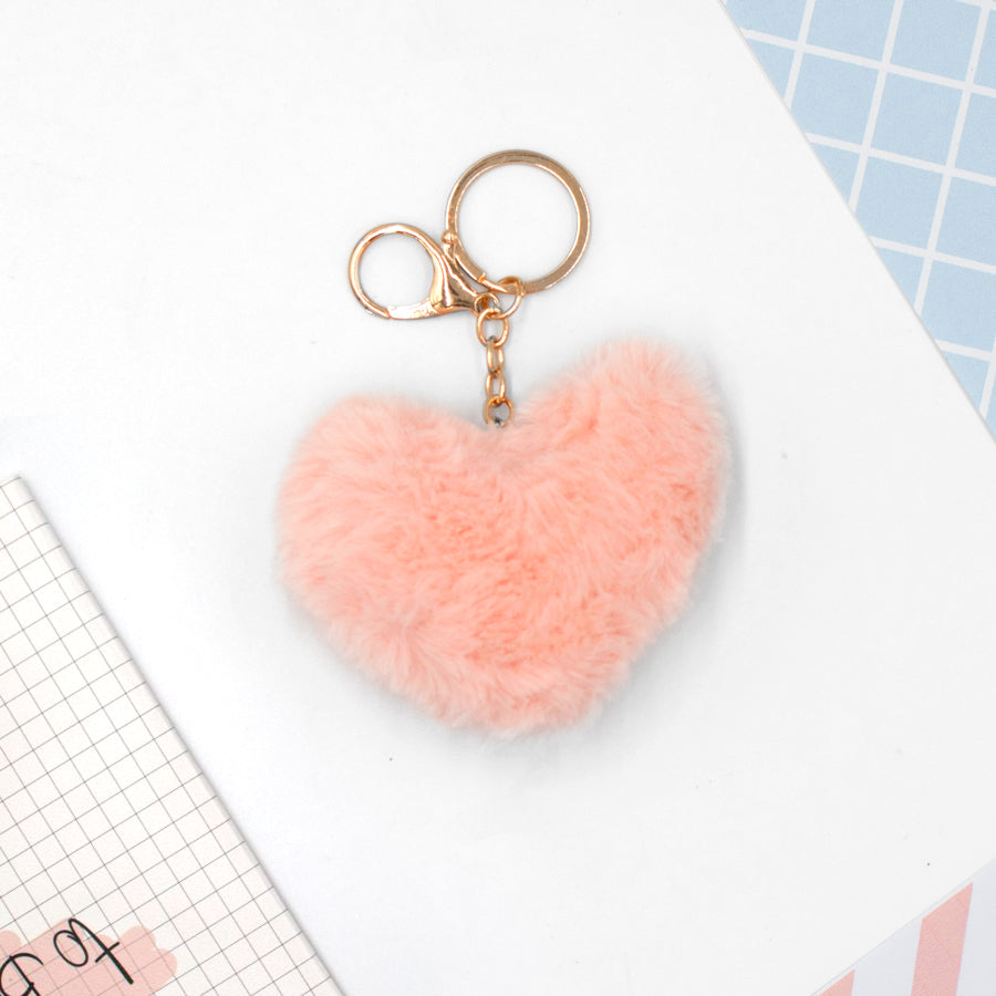 Pom Pom keychain - Sweet Hearts CLEVERHIPPO KCP2406