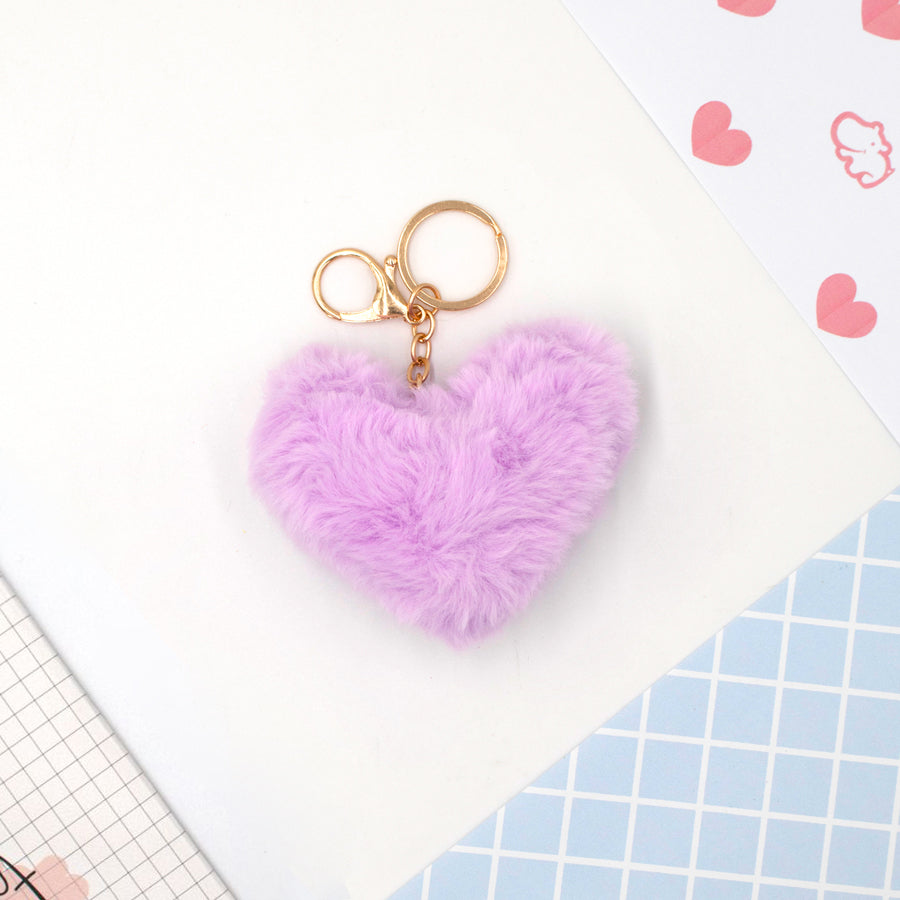 Pom Pom keychain - Sweet Hearts CLEVERHIPPO KCP2406