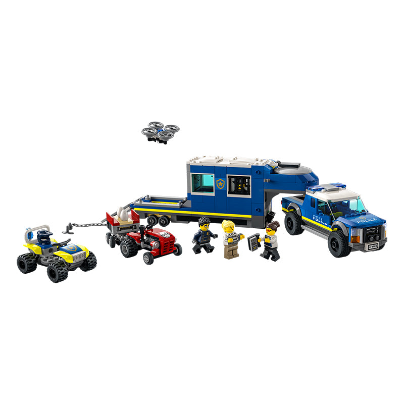 Đồ Chơi Lắp Ráp Trạm Cảnh Sát Lưu Động LEGO CITY 60315