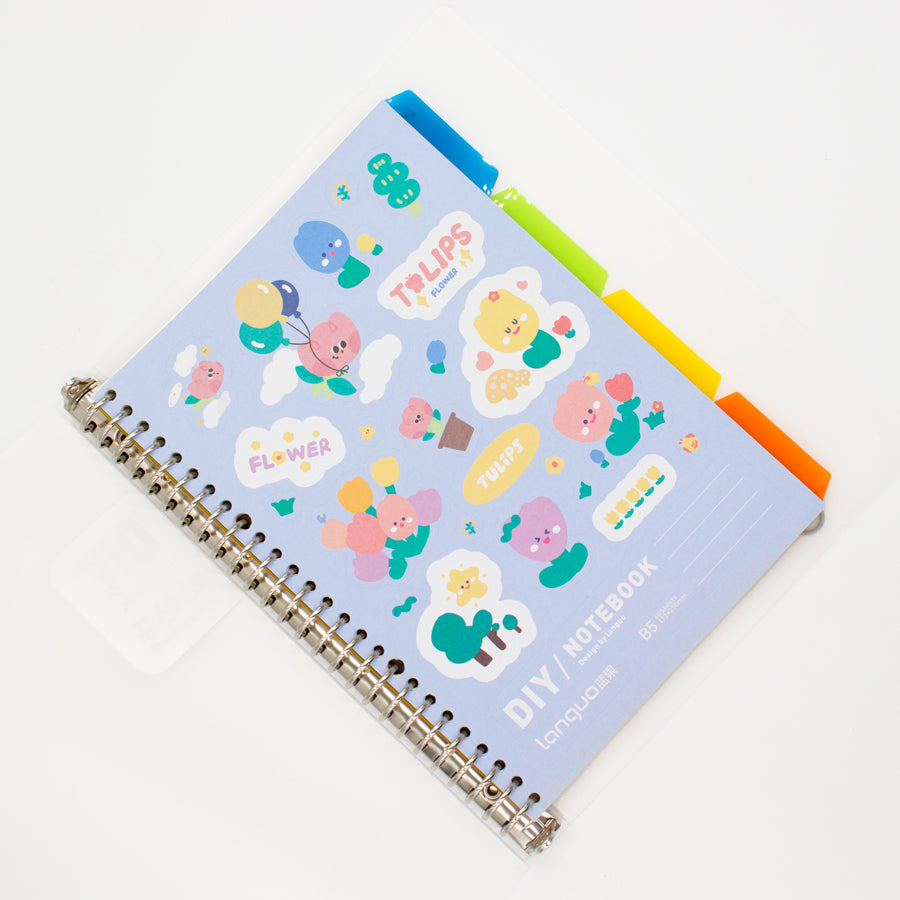 Languo- Heart LANGUO LG23831 PP plastic cover notebook