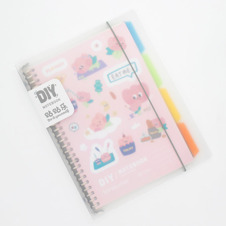 Languo- Heart LANGUO LG23831 PP plastic cover notebook