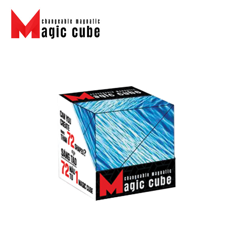 Magic Cube Magic Cube Blue Wavy Pattern MAGIC CUBE MC01