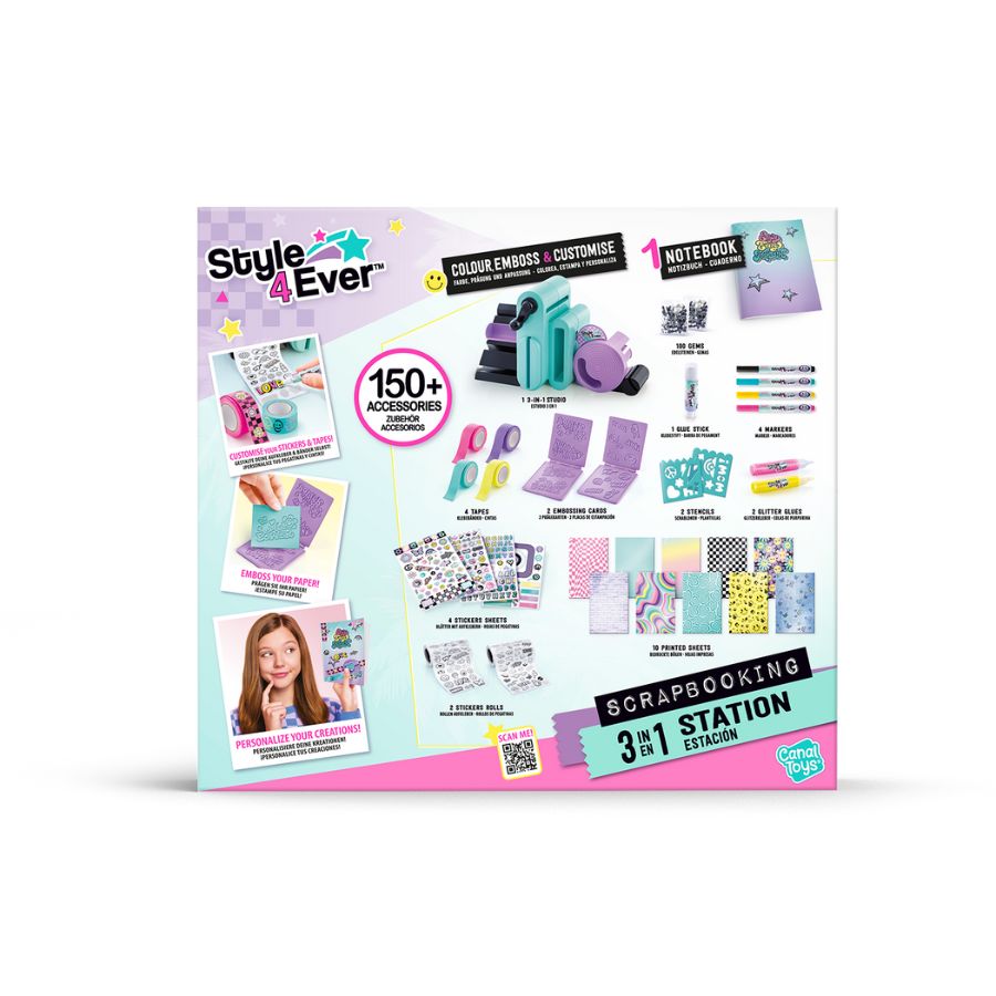 STYLE4EVER OFG275 3-in-1 Notebook Decoration Kit