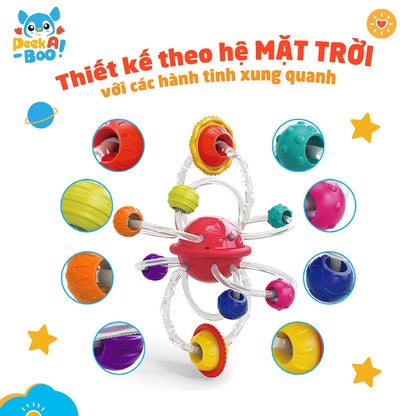 Solar system STEAM toy for kids PEEK A BOO PAB011A