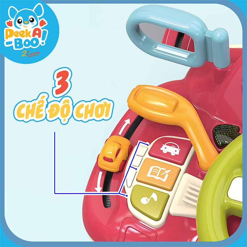 Multi-function control toy for children PEEK A BOO PAB014