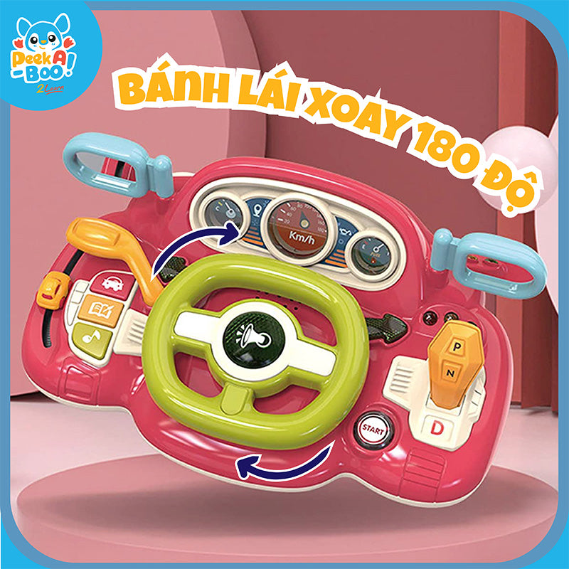 Multi-function control toy for children PEEK A BOO PAB014