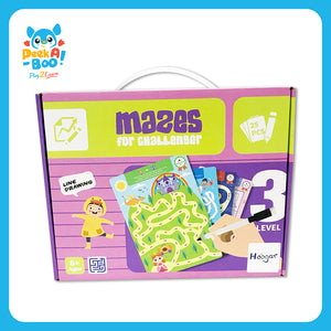 Maze challenge toy-Level 3 PEEK A BOO PAB042-3