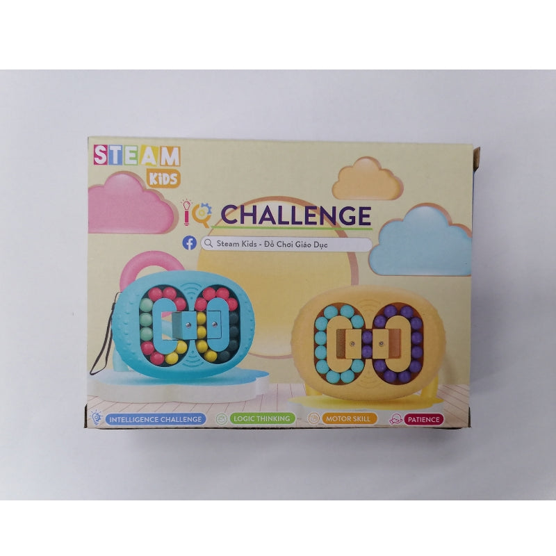 Green logic bean intellectual challenge game STEAM SK6655