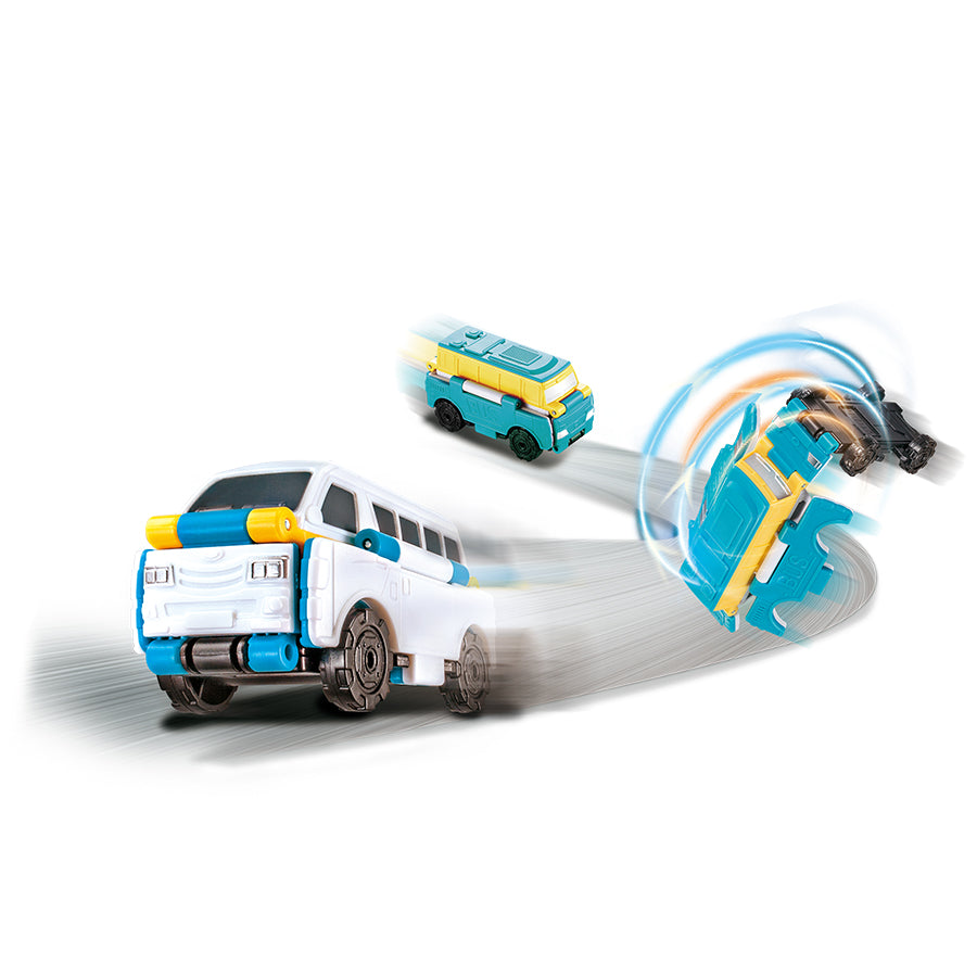 Transracers – Bus transforms into van truck VECTO VN463875-11