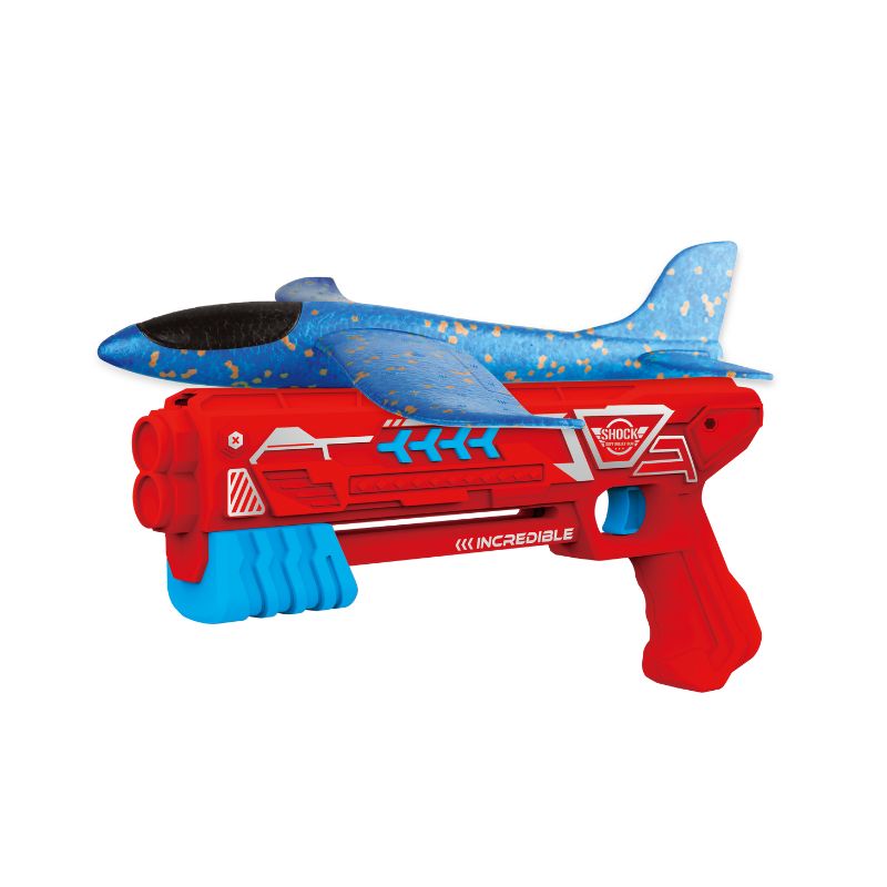 Airplane launcher toy large size version (red) VECTO VT005-1