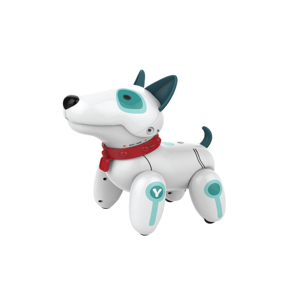 Remote controlled mischievous dog robot toy (Green) VECTO VT18012-BL