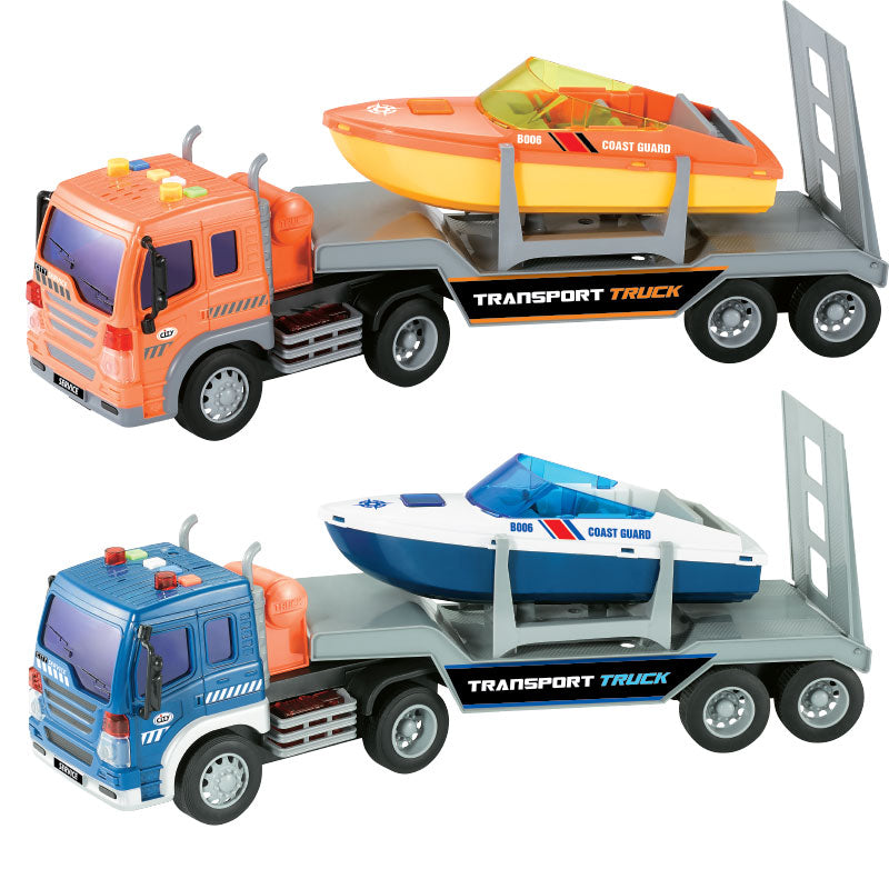 Boat truck toy with green lights and sounds VECTO VT571B