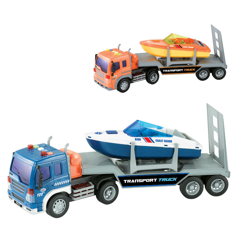 Boat truck toy with green lights and sounds VECTO VT571B