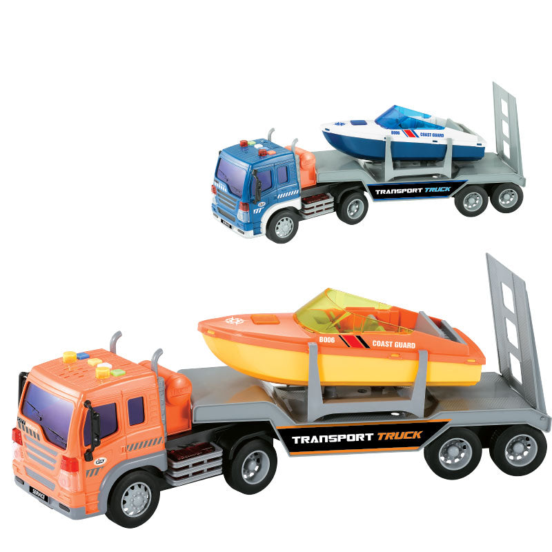 Boat truck toy with yellow lights and sounds VECTO VT571B