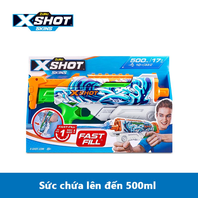 Xshot Skins super water spray toy 500ml_Waves XSHOT X11854A