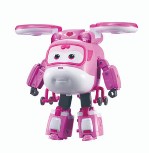 Robot Biến Hình Cỡ Lớn Có Đèn Và Âm Thanh - Dizzy SUPERWINGS YW740434