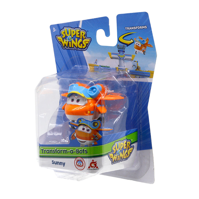 Đồ chơi Robot Biến Hình Cỡ Nhỏ Sunny vui vẻ SUPERWINGS YW750030