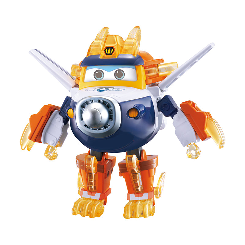 Robot Siêu Vệ Binh Cảnh Sát Paul có đèn và âm thanh SUPERWINGS YW760925