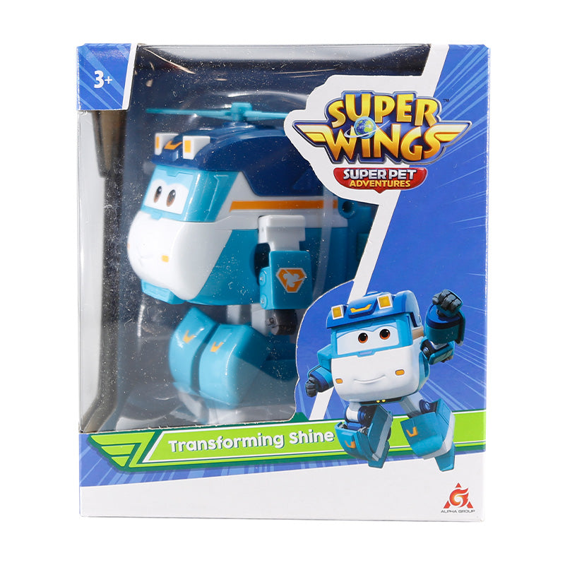 SUPERWINGS Shine Large Transformer Robot Toy YW770239