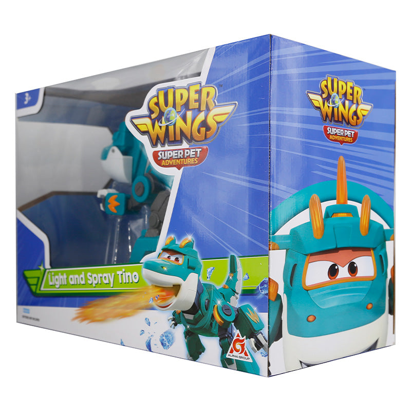 Khủng Long Huyền Thoại Tino Có Âm Thanh &  Phun Nước SUPERWINGS YW760437